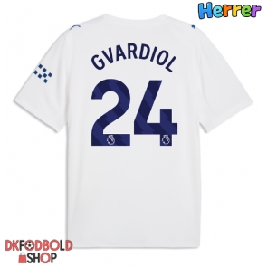 Manchester City Josko Gvardiol #24 Tredje trøje 2026-27 Kort ærmer Manchester City Josko Gvardiol #24 Tredje trøje 2026-27 Kort ærmer
